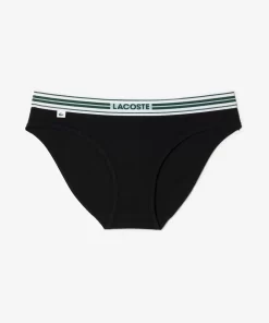 Culotte Avec Ceinture Contrastee Siglee | Lacoste Discount