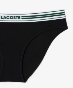 Culotte Avec Ceinture Contrastee Siglee | Lacoste Discount