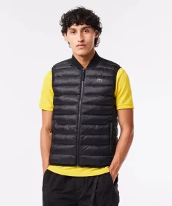 Doudoune Homme Sans Manche Deperlante Avec Rembourrage | Lacoste Store