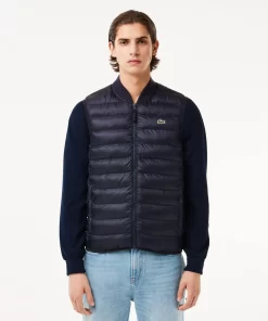 Doudoune Homme Sans Manche Deperlante Avec Rembourrage | Lacoste Store