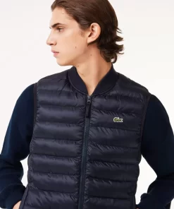 Doudoune Homme Sans Manche Deperlante Avec Rembourrage | Lacoste Store