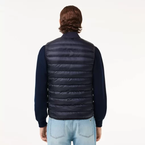 Doudoune Homme Sans Manche Deperlante Avec Rembourrage | Lacoste Store