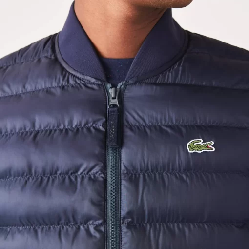 Doudoune Homme Sans Manche Deperlante Avec Rembourrage | Lacoste Store