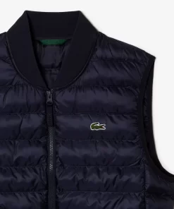 Doudoune Homme Sans Manche Deperlante Avec Rembourrage | Lacoste Store