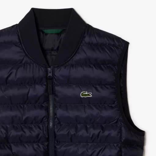 Doudoune Homme Sans Manche Deperlante Avec Rembourrage | Lacoste Store