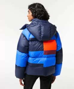 Doudoune Oversize En Duvet Avec Capuche Amovible | Lacoste Best Sale