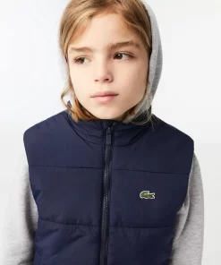 Doudoune Sans Manche Enfant En Taffetas | Lacoste New