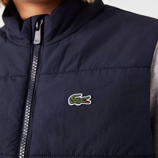 Doudoune Sans Manche Enfant En Taffetas | Lacoste New