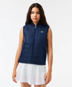 Doudoune Sans Manche Reversible Femme Golf Sport | Lacoste New