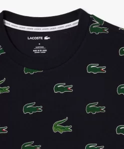 Ensemble De Pyjama Avec Marquages Contrastes | Lacoste New