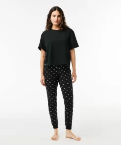 Ensemble De Pyjama Avec Pantalon A Motif Crocodile | Lacoste Shop