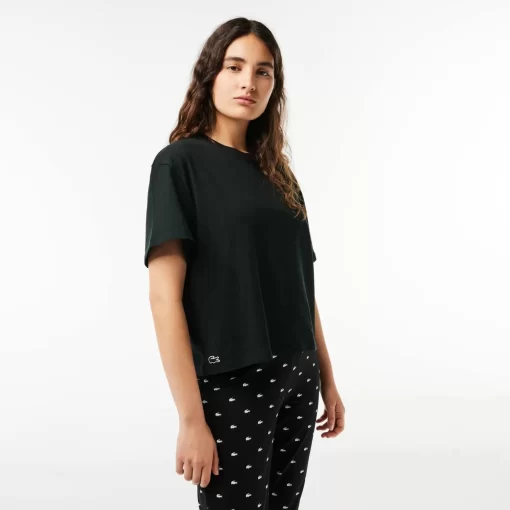 Ensemble De Pyjama Avec Pantalon A Motif Crocodile | Lacoste Shop