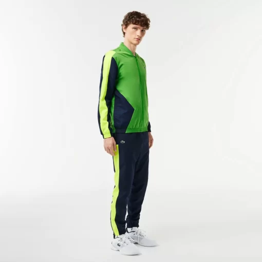 Ensemble De Survetement Homme Tennis Col Banane | Lacoste Outlet