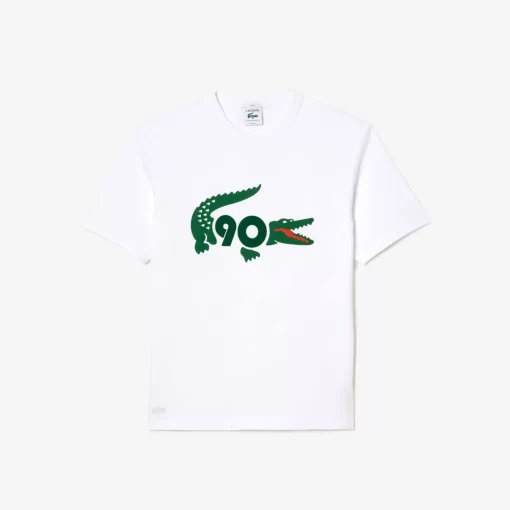 Exclusivite Membres - Le T-Shirt Collector 90Eme Anniversaire | Lacoste Flash Sale