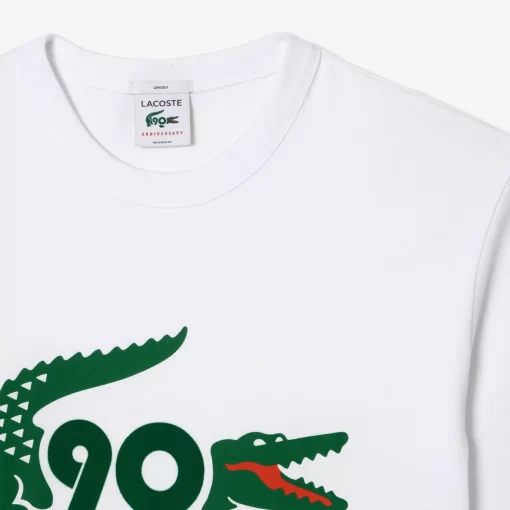 Exclusivite Membres - Le T-Shirt Collector 90Eme Anniversaire | Lacoste Flash Sale