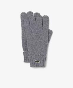 Gants Unisexes En Jersey De Laine | Lacoste Store