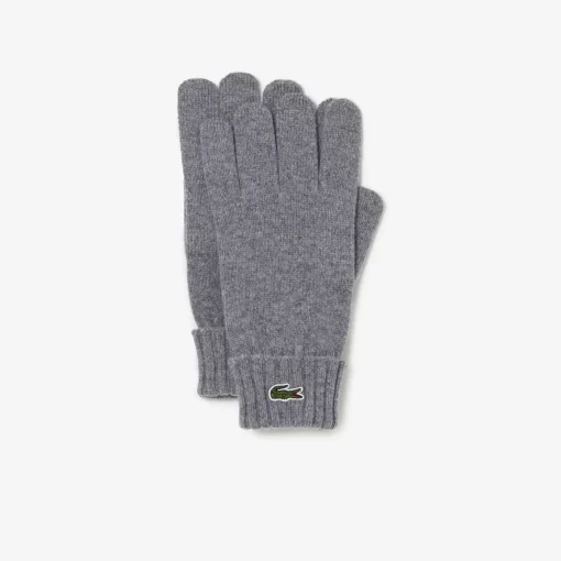 Gants Unisexes En Jersey De Laine | Lacoste Store