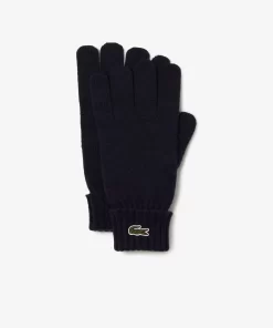 Gants Unisexes En Jersey De Laine | Lacoste Outlet