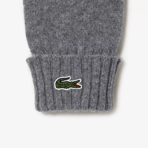 Gants Unisexes En Jersey De Laine | Lacoste Store