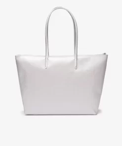 Grand Sac Cabas L.12.12 Grand Modele En Toile Enduite | Lacoste Best Sale