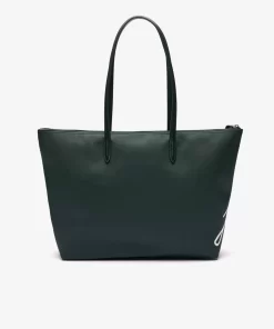 Grand Sac Cabas L.12.12 Imprime Signature Toile Enduite | Lacoste Flash Sale