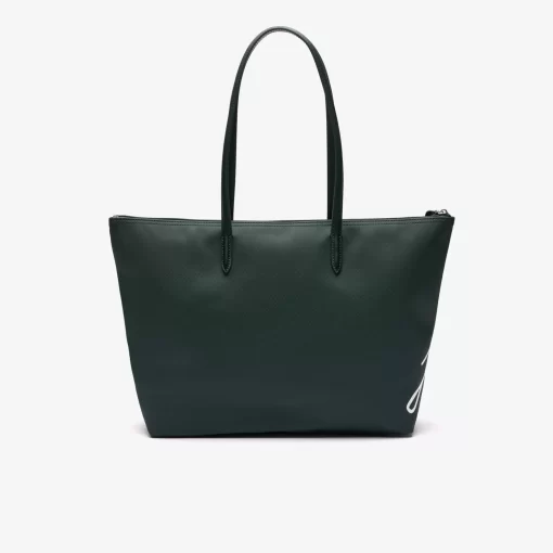 Grand Sac Cabas L.12.12 Imprime Signature Toile Enduite | Lacoste Flash Sale