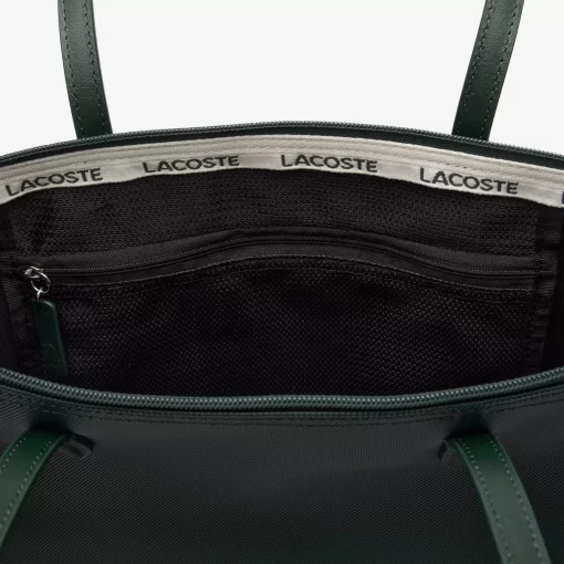 Grand Sac Cabas L.12.12 Imprime Signature Toile Enduite | Lacoste Flash Sale