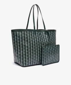 Grand Sac Cabas Zely Monogramme En Toile Enduite | Lacoste Flash Sale