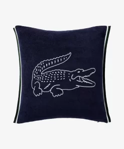 Housse De Coussin L Break Avec Imprime Crocodile Contraste | Lacoste Clearance