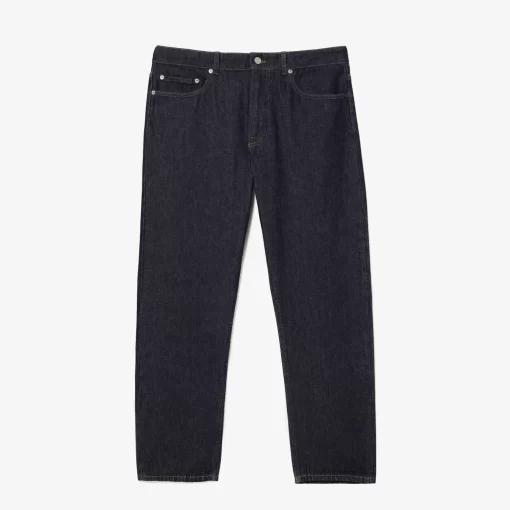 Jean Homme 5 Poches En Denim De Coton | Lacoste Best Sale