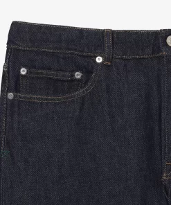 Jean Homme 5 Poches En Denim De Coton | Lacoste Best Sale