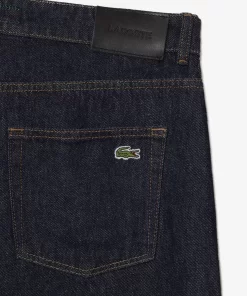 Jean Homme 5 Poches En Denim De Coton | Lacoste Best Sale