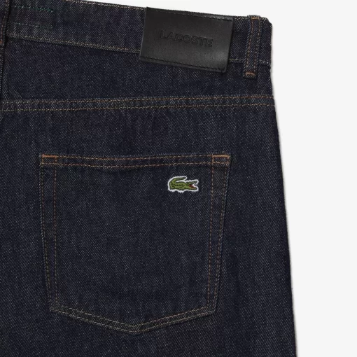 Jean Homme 5 Poches En Denim De Coton | Lacoste Best Sale