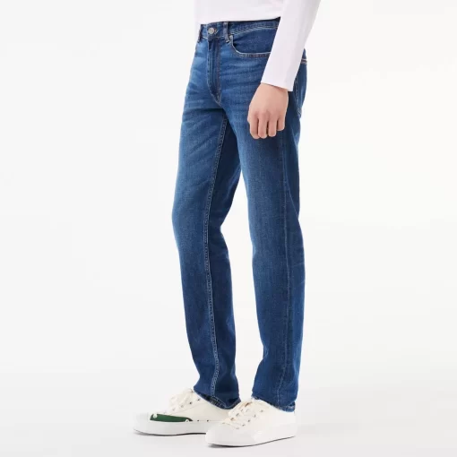 Jean Slim Fit En Denim De Coton Stretch | Lacoste New