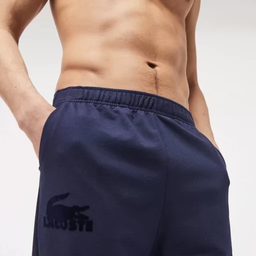 Jogging D'intérieurEn Molleton De Coton Melange | Lacoste Online