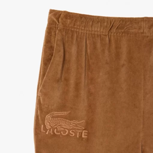 Jogging D'intérieurEn Velours De Coton | Lacoste Shop