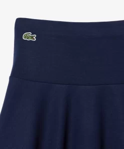 Jupe Courte Fille En Tissu Extensible | Lacoste New