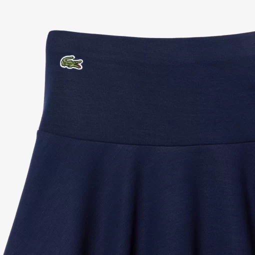 Jupe Courte Fille En Tissu Extensible | Lacoste New