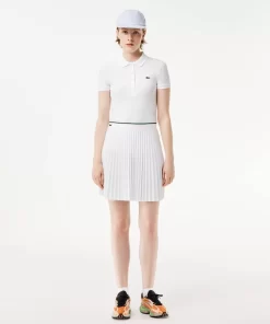 Jupe Courte Plissee Avec Ceinture Elastiquee | Lacoste Shop