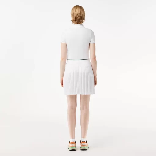 Jupe Courte Plissee Avec Ceinture Elastiquee | Lacoste Shop