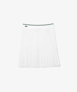 Jupe Courte Plissee Avec Ceinture Elastiquee | Lacoste Shop