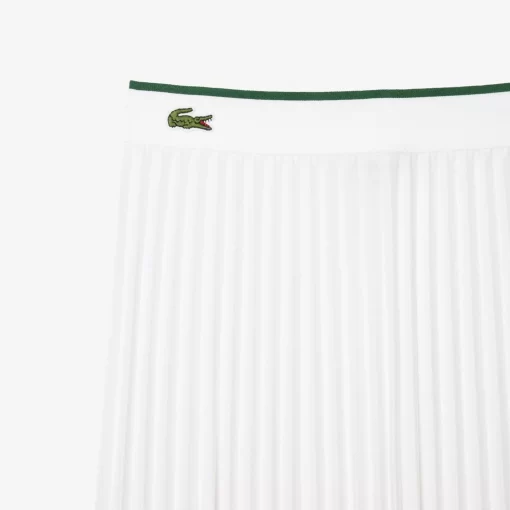 Jupe Courte Plissee Avec Ceinture Elastiquee | Lacoste Shop