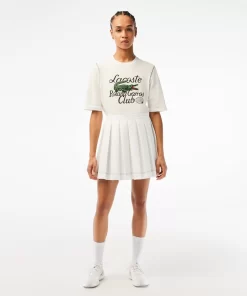 Jupe Plissee Femme Sport Edition Roland Garros | Lacoste New