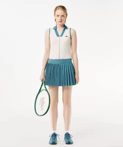 Jupe Tennis Ultra-Dry Stretch Et Shorty Integre | Lacoste Hot