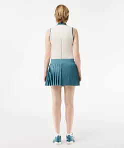 Jupe Tennis Ultra-Dry Stretch Et Shorty Integre | Lacoste Hot