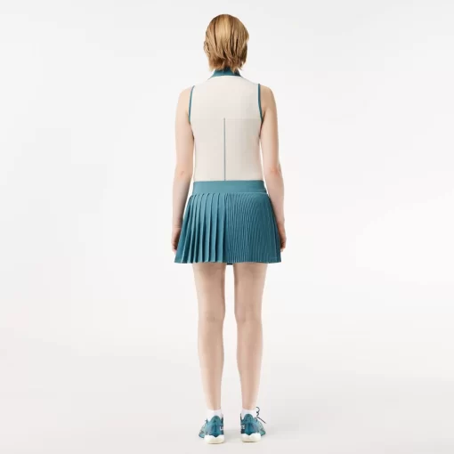 Jupe Tennis Ultra-Dry Stretch Et Shorty Integre | Lacoste Hot