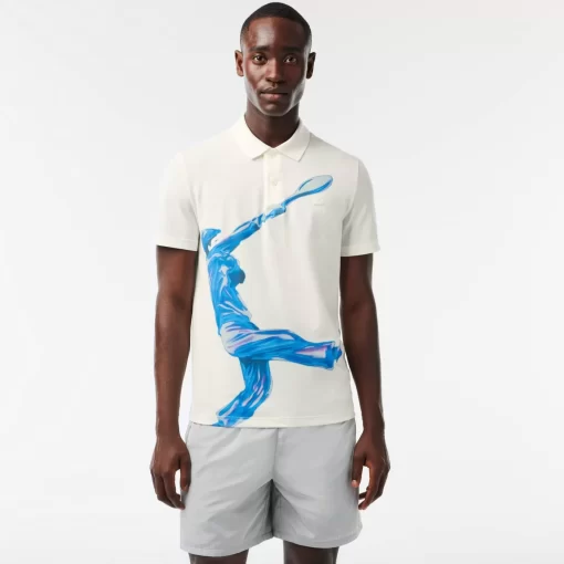 Movement Polo En Pique Ultralight Imprime | Lacoste Best Sale