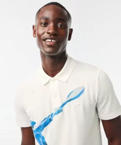 Movement Polo En Pique Ultralight Imprime | Lacoste Best Sale