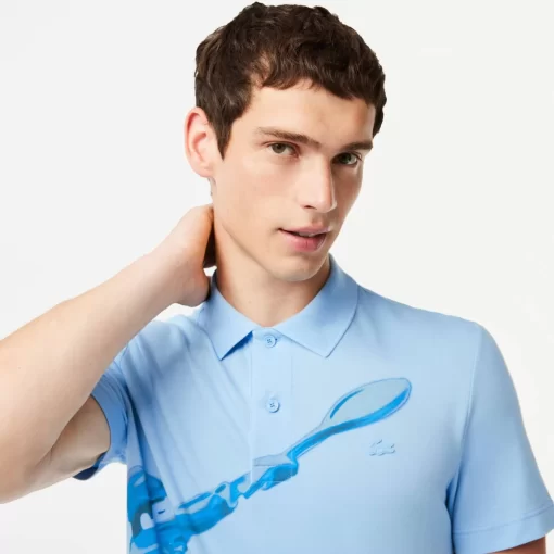 Movement Polo En Pique Ultralight Imprime | Lacoste Hot