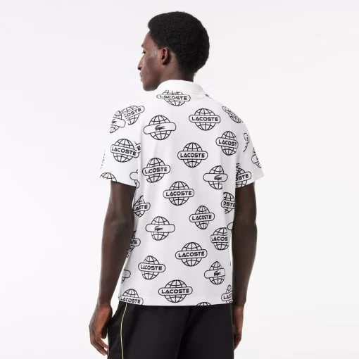 Movement Polo Imprime Mappemonde En Pique Ultralight | Lacoste Best